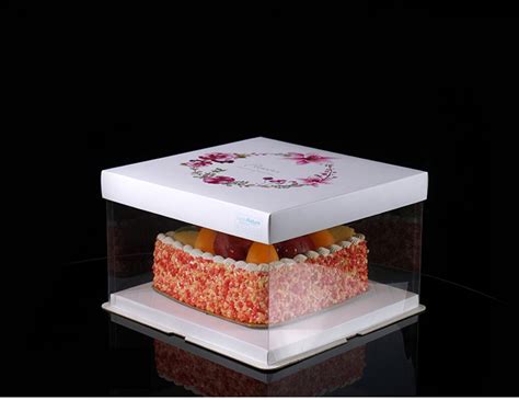 Beatiful cake box, cake box with handle | Cake box, bakery box and more ...