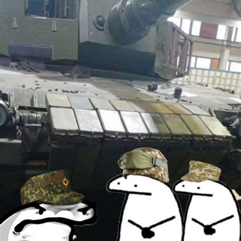 Ukrainian explosive reactive armour on Leopard 2 : r/Military