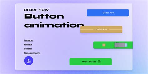 Order now button animation | Figma