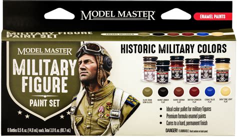 Toys & Hobbies 2 BRUSH MODEL KIT paint Military ACADEMY Flat Enamel 12 ...