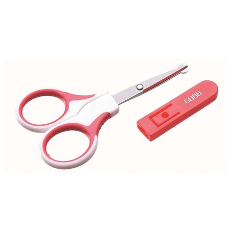 GUBB USA small safety scissor for office, hair cutting, moustache trimming, kids craft, Size ...