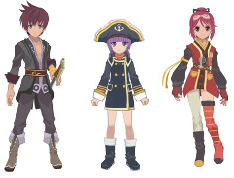 Vesperia Costumes - Characters & Art - Tales of Graces