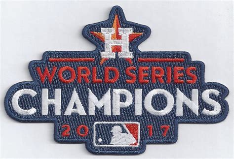 Houston Astros 2017 World Series Champions Patch – The Emblem Source