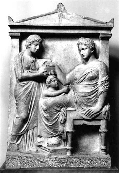 Grave stele. Athens, National Archaeological Museum 722 (photo National... | Download Scientific ...