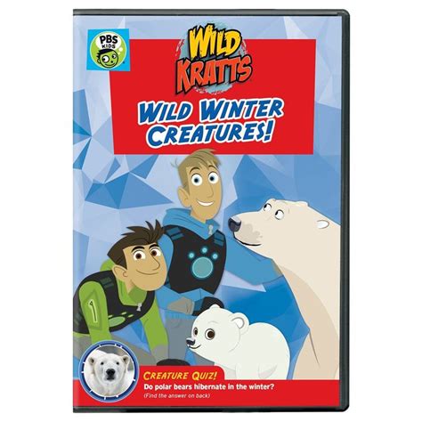 Wild Kratts Wild Winter Creatures DVD | Wild kratts, Creatures, Sesame street