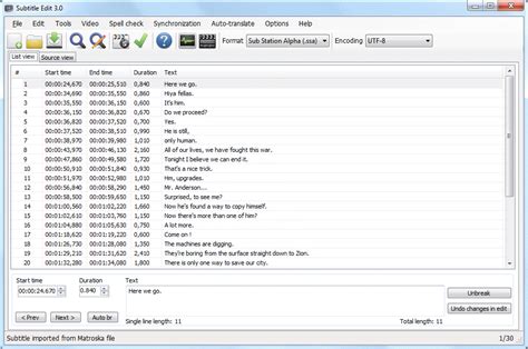 Subtitle Edit - The Portable Freeware Collection