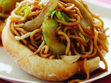 Chow Mein Sandwich | Chow mein sandwich recipe, Recipes, Food