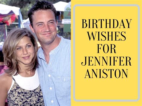 Jennifer Aniston birthday wishes| [PHOTOS] On Jennifer Aniston's ...