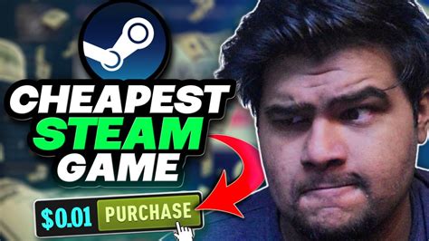 I PLAYED THE CHEAPEST GAME ON STEAM! - YouTube