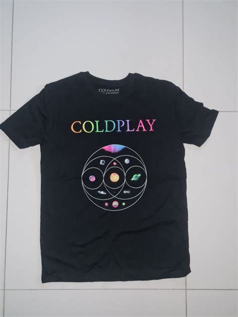 coldplay official merchandise, Men's Fashion, Tops & Sets, Tshirts & Polo Shirts on Carousell