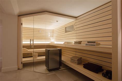 Design sauna in the basement | custom-made | corso sauna