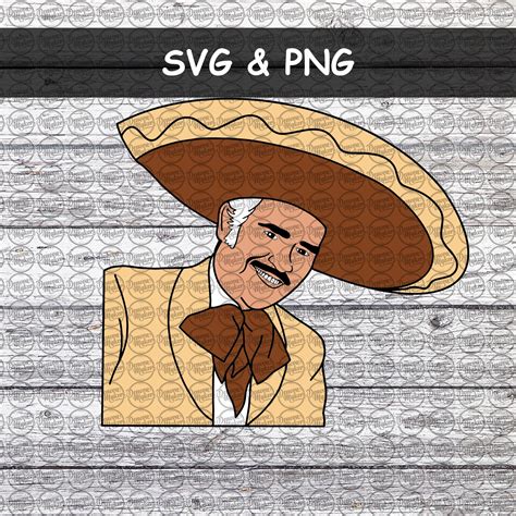 Vicente Fernandez SVG - Etsy Canada