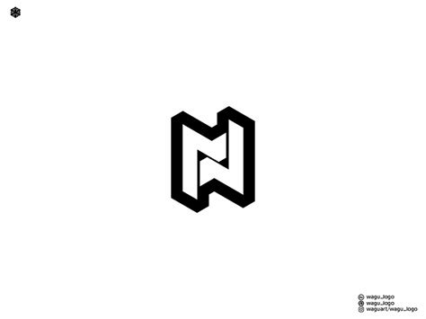 N Monogram Logo by WAGU_LOGO on Dribbble