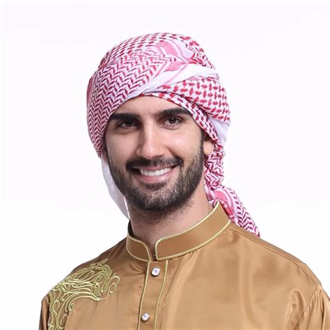 Aliexpress.com : Buy Muslim Hats For Men Arabia Man Scarf Muslim Hijab Scarf Shawl Arabic ...