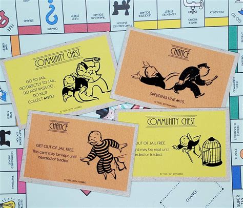 Upcycled Monopoly Deluxe Go To Jail Get Out of Jail Free Card | Etsy