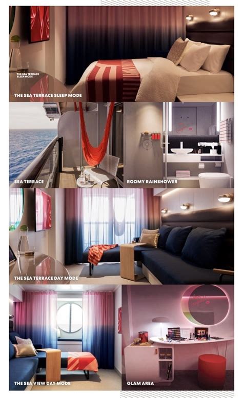 Virgin Voyages | Valiant Lady | Cabins | Suites | Photos | Floorplans — Cruise Lowdown