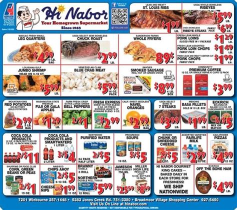 Hi Nabor Weekly Sales Ad 1/16/20 - 1/22/20 Sign up for digital coupons ...