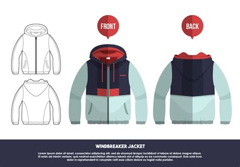 Jacket Template Free Vector Art - (90,256 Free Downloads)