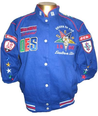 Order of the Eastern Star Nascar Jacket - Blue