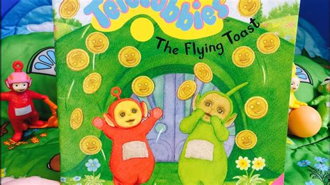 THE FLYING TUBBY TOAST TELETUBBIES Read Along Book Learning for Toddlers! - YouTube