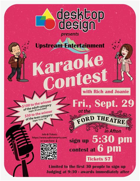 Ford Theatre hosts karaoke contest this Friday – SVI-NEWS