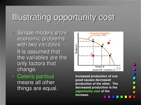 PPT - Scarcity, opportunity cost, Production Possibilities Curves and Market Systems PowerPoint ...