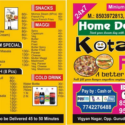 Kota Food Taste - Fast Food Restaurant in Vigyan Nagar