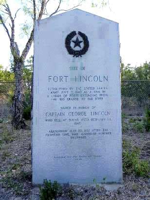 Fort Lincoln, Texas – Legends of America