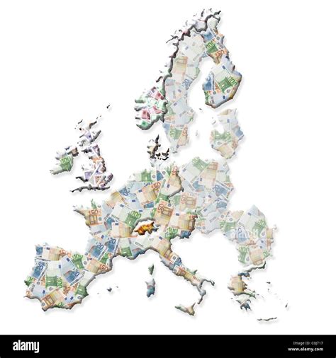 Eurozone map hi-res stock photography and images - Alamy