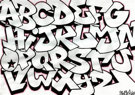 Graffiti Gangster Letters - WeSharePics