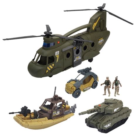 Soldier Force Military Vehicles Playset | Smyths Toys UK