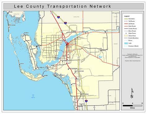 Lee County Maps – Map Of California Coast Cities