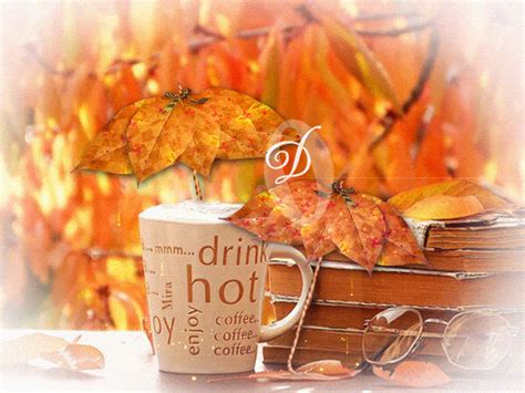 Доброго осеннего утра - Красивые картинки анимации Enjoy Coffee, Coffee ...