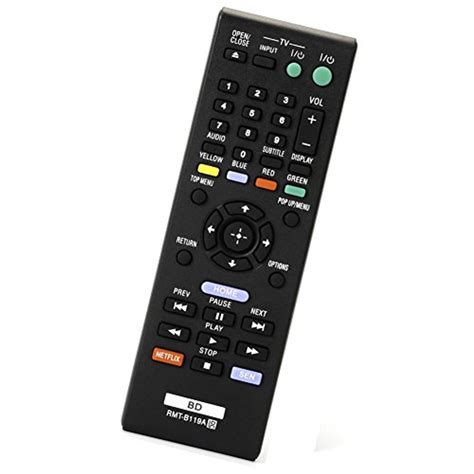 Universal DVD Remote RMT-B119A Compatible for Sony Blu Ray Player ...