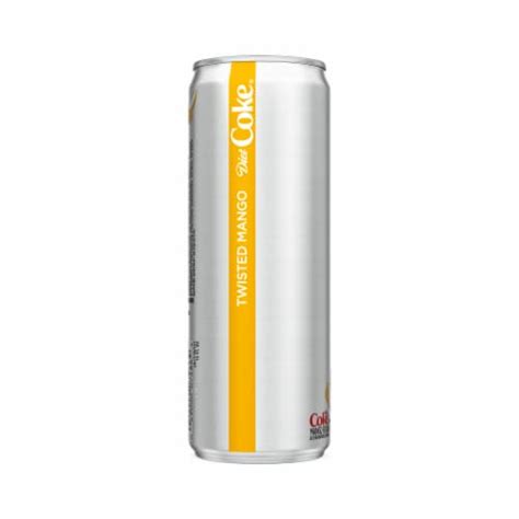 Diet Coke Twisted Mango Soda, 12 fl oz - Fred Meyer