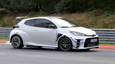 Mysterious Toyota GR Yaris spied testing at the Nürburgring | evo