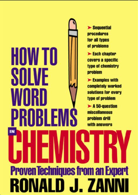 Solutions for How to Solve Word Problems in Chemistry 1st by Ronald J ...