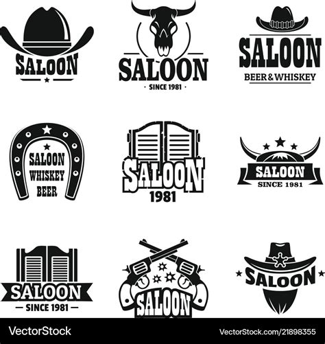 Saloon Logos