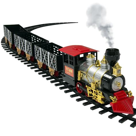 Velocity Toys Ready to Play VT Classic Electric Powered Model Train Set - Walmart.com