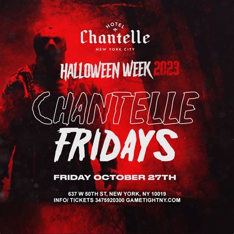 Hotel Chantelle NYC Halloween Party 2023 Tickets | Skyport Marina, Manhattan, NY | October 27 to ...