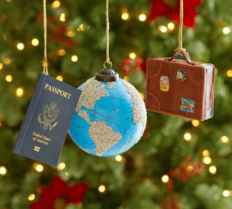 Travel Ornaments | Christmas Tree Decorating Ideas | POPSUGAR Family Photo 10