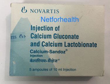 CALCIUM SANDOZ INJECTION online,india,price,uses,works,side effects