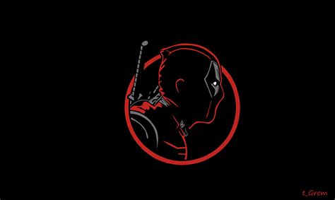 4k Deadpool Minimal Wallpaper,HD Superheroes Wallpapers,4k Wallpapers ...