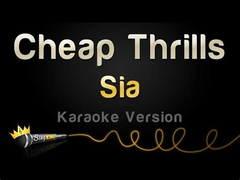 Sia - Cheap Thrills Chords - Chordify