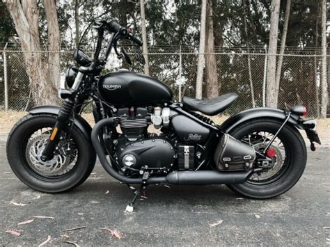 2018 triumph bonneville bobber black – Artofit