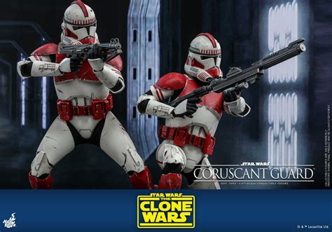 Hot Toys Star Wars: The Clone Wars 1/6 Coruscant Guard | Figures.com