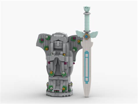 LEGO MOC Zelda MOC: Goddess Sword by SkywardBrick | Rebrickable - Build ...