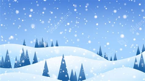 Snowing White Snow Scene Landscape Nature Beautiful Powerpoint Background For Free Download ...