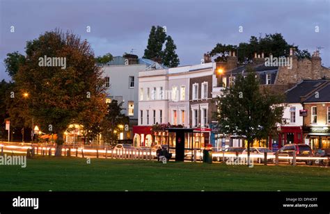 Wandsworth Common At Night London UK Stock Photo, Royalty Free Image: 61234204 - Alamy