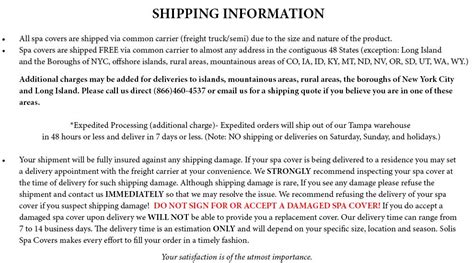 Shipping Policy Templates | Find Word Templates